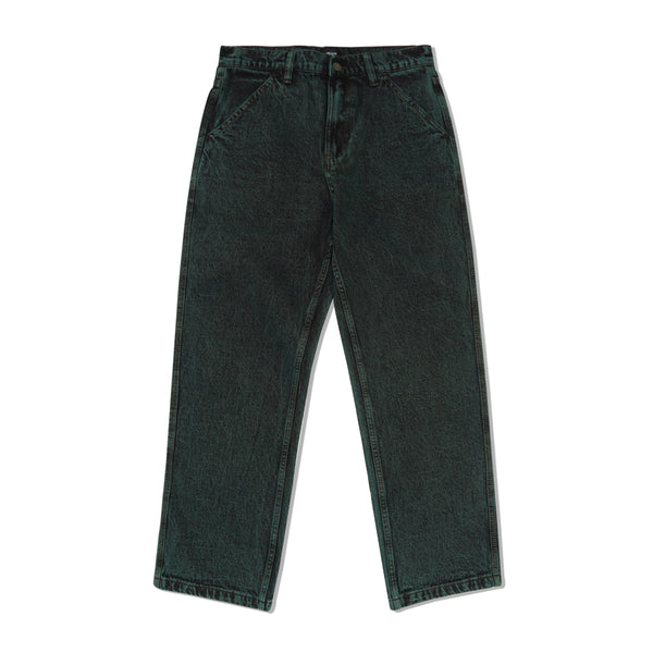 Pass~Port Workers Club Jeans, Dark Green Over-Dye
