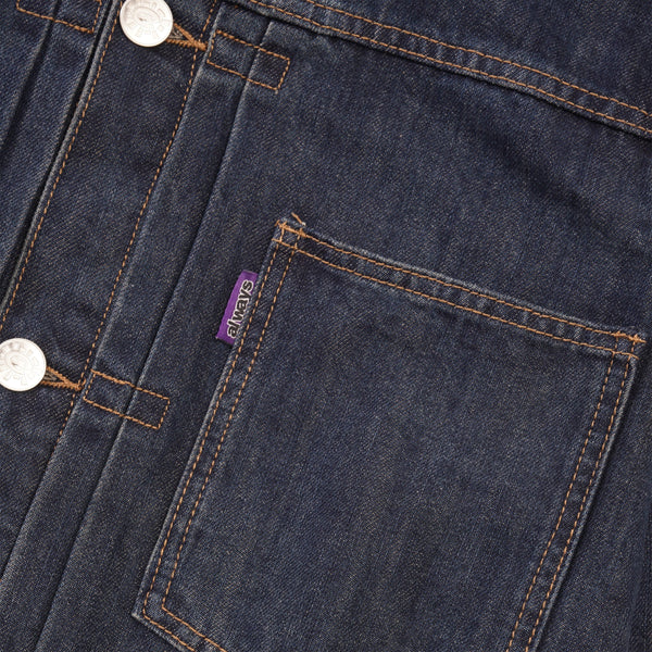 Always Do What You Should Do Nigo Purple Label Denim Jacket, Blue