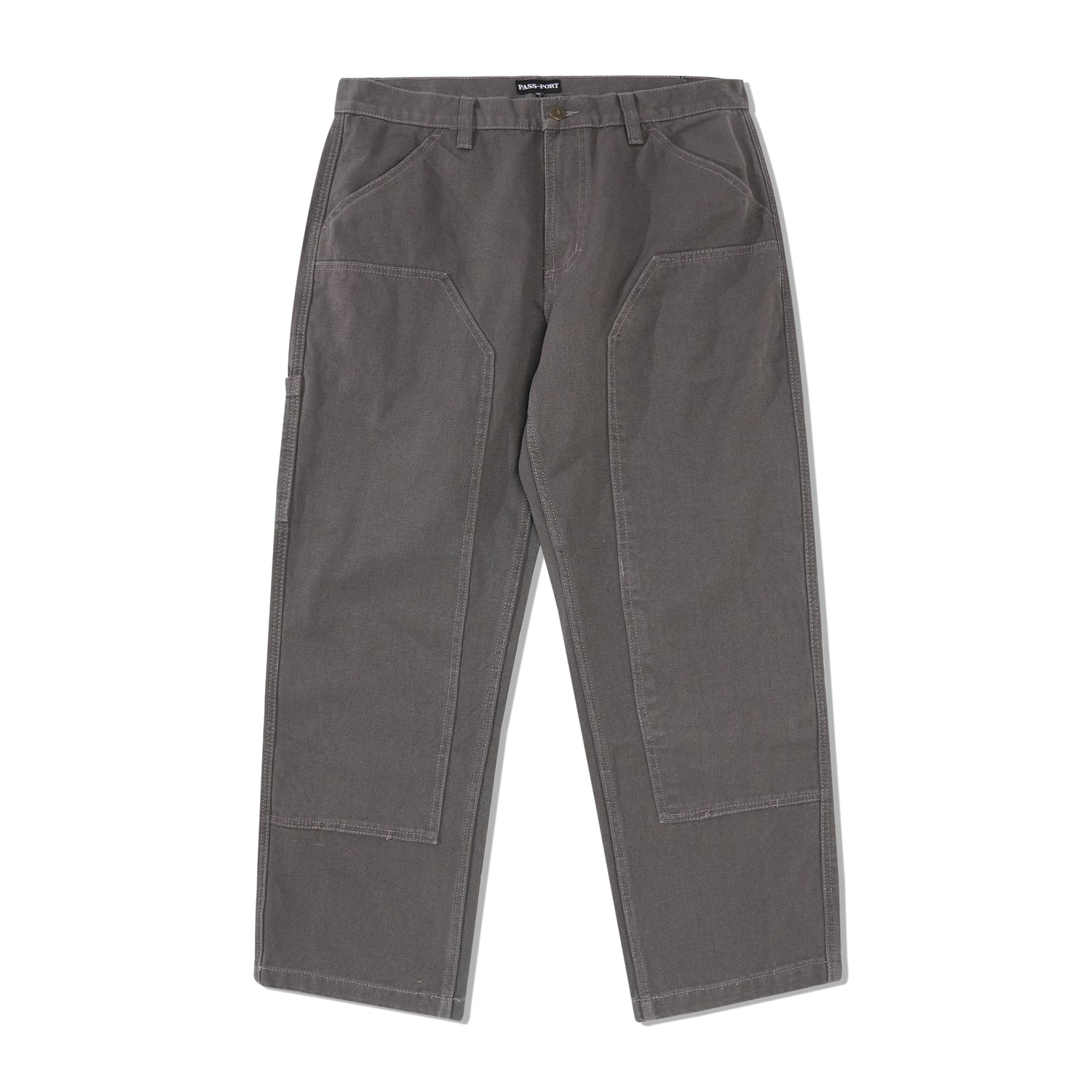 Double Knee Diggers Club Pant, Charcoal