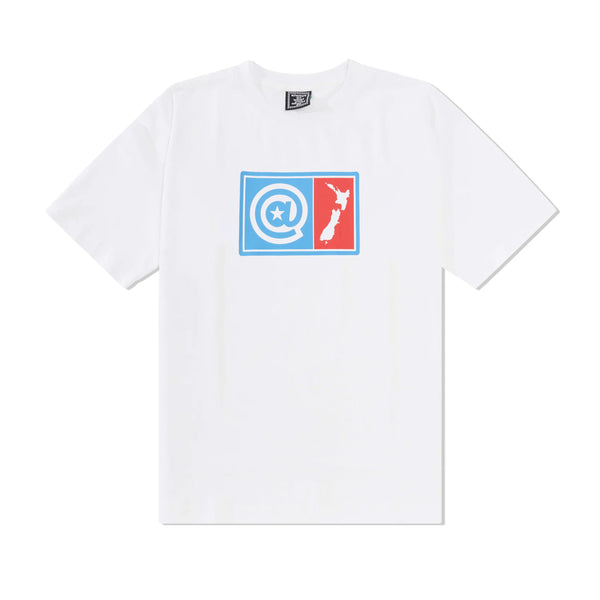 Always Do What You Should Do Coastlines Tee, White