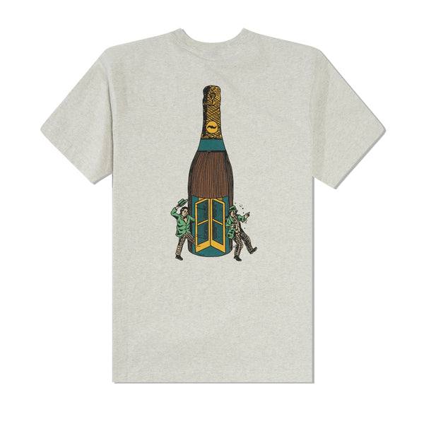 Pass~Port Wine Em' Tee, Ash
