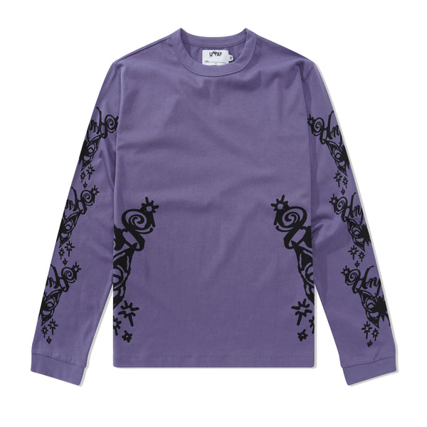 Life is Unfair Nans Garden L/S Tee, Purple
