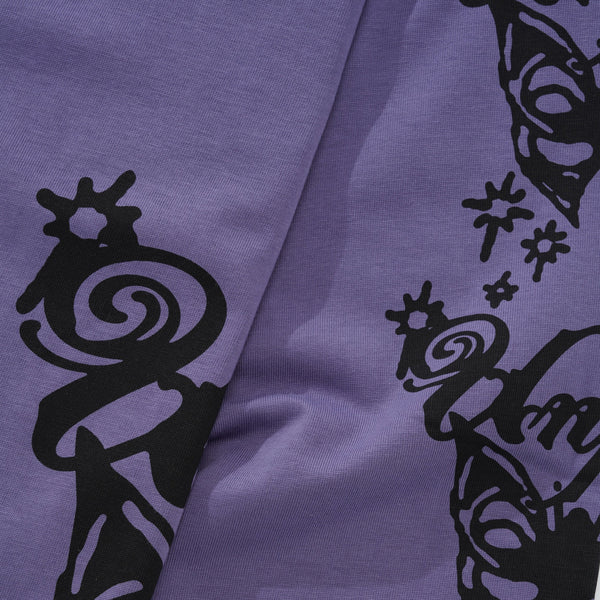 Life is Unfair Nans Garden L/S Tee, Purple
