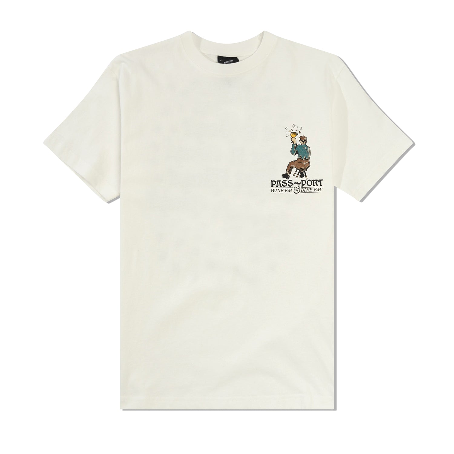 Wine Em' Tee, White