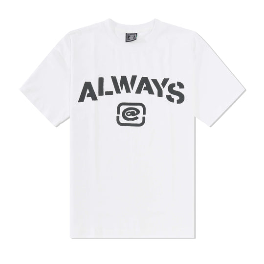Stencil Tee, White