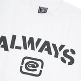 Stencil Tee, White
