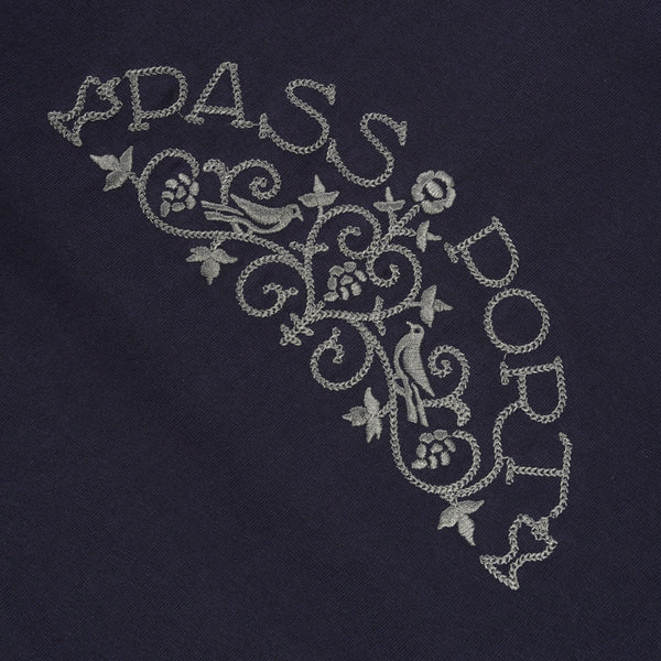 Pass~Port Vineyard Birds Tee, Navy