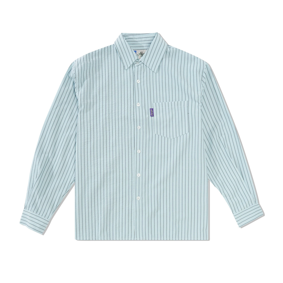 Business Leisure L/S Shirt, Sky Blue