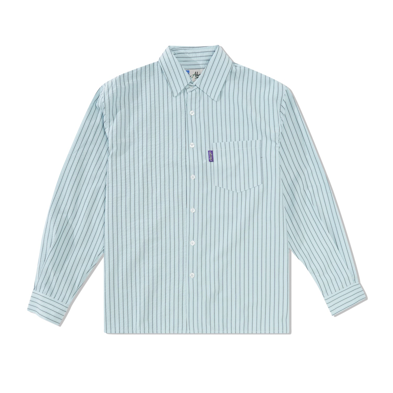 Business Leisure L/S Shirt, Sky Blue