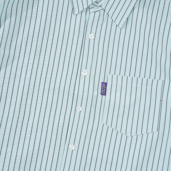 Always Do What You Should Do Business Leisure L/S Shirt, Sky Blue
