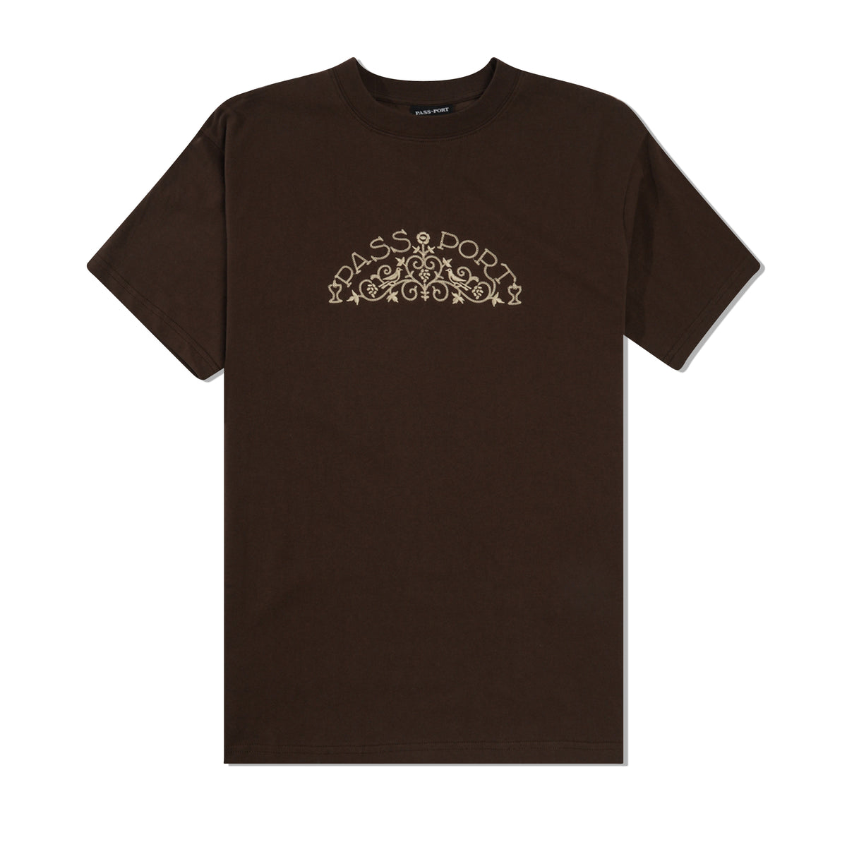 Vineyard Birds Tee, Bark