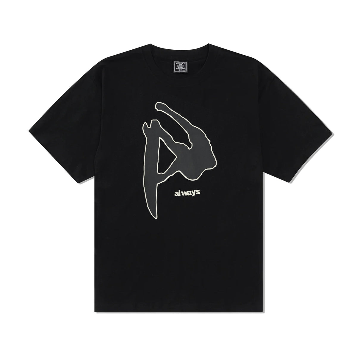 Fanning Tee, Black