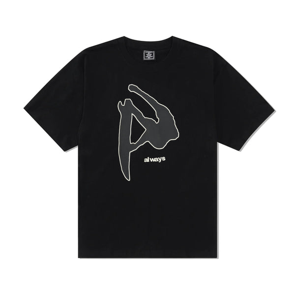 Always Do What You Should Do Fanning Tee, Black