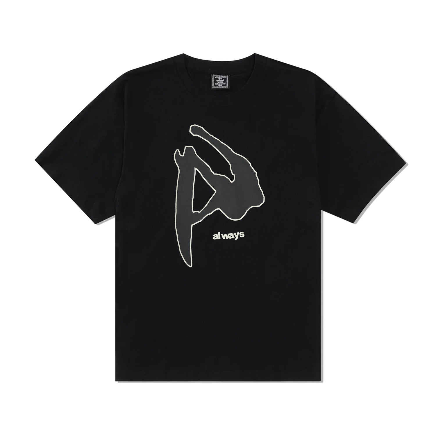 Fanning Tee, Black