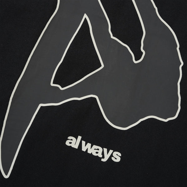 Always Do What You Should Do Fanning Tee, Black