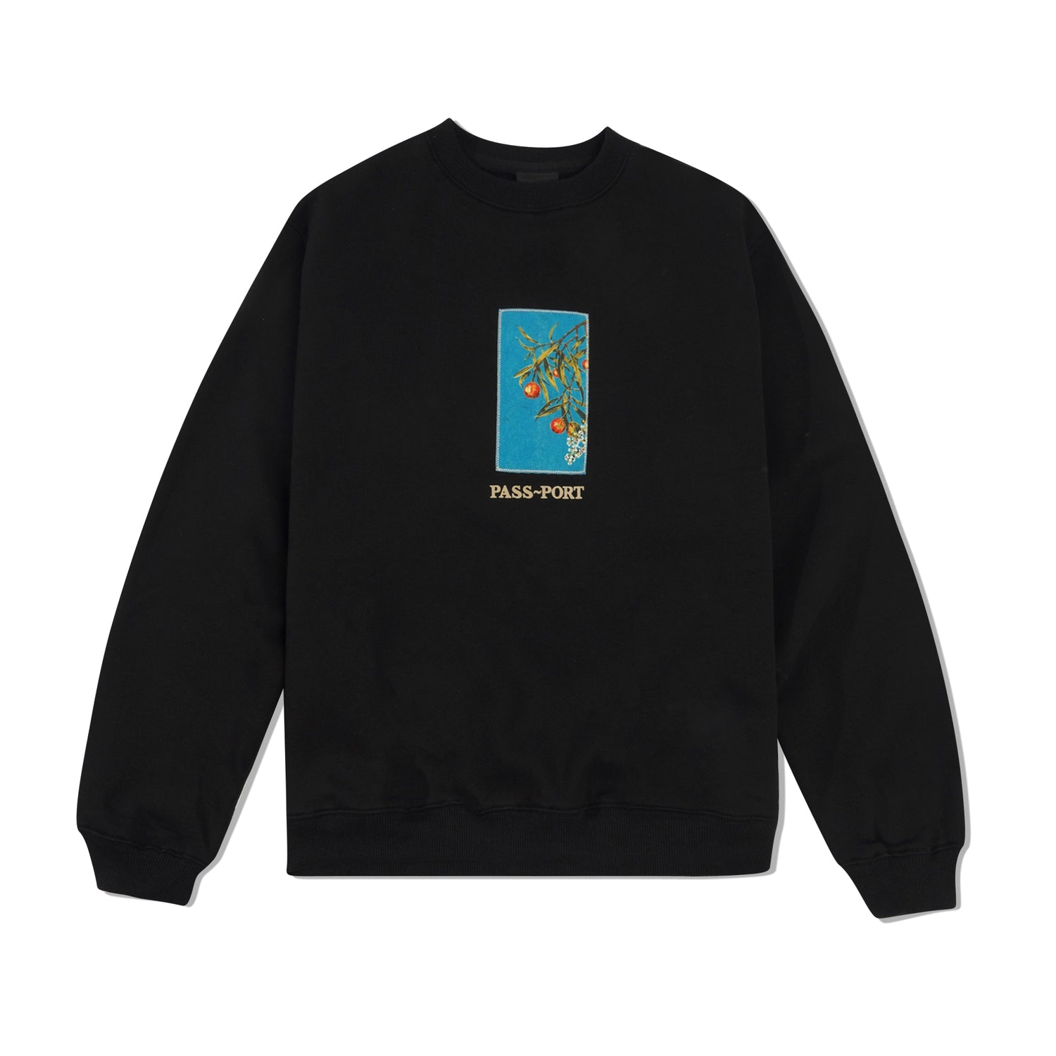 Quandong Crewneck, Black