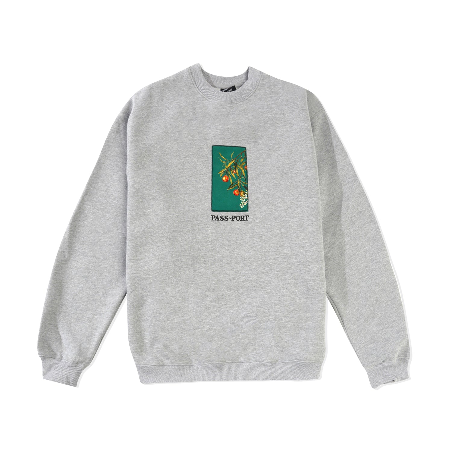 Quandong Crewneck, Ash