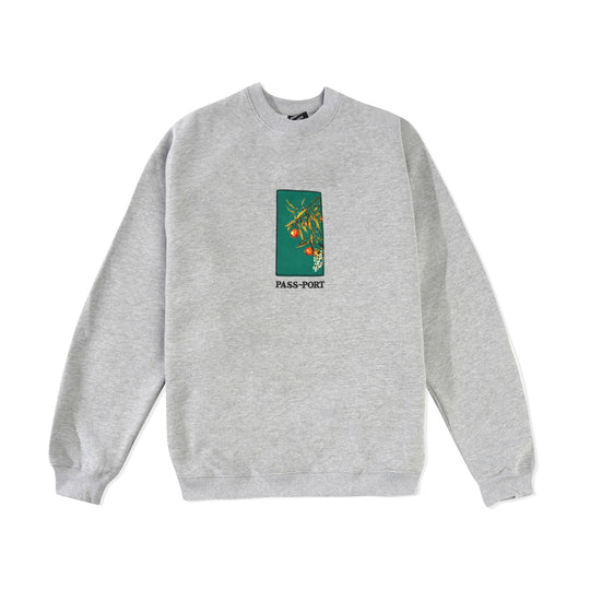 Quandong Crewneck, Ash