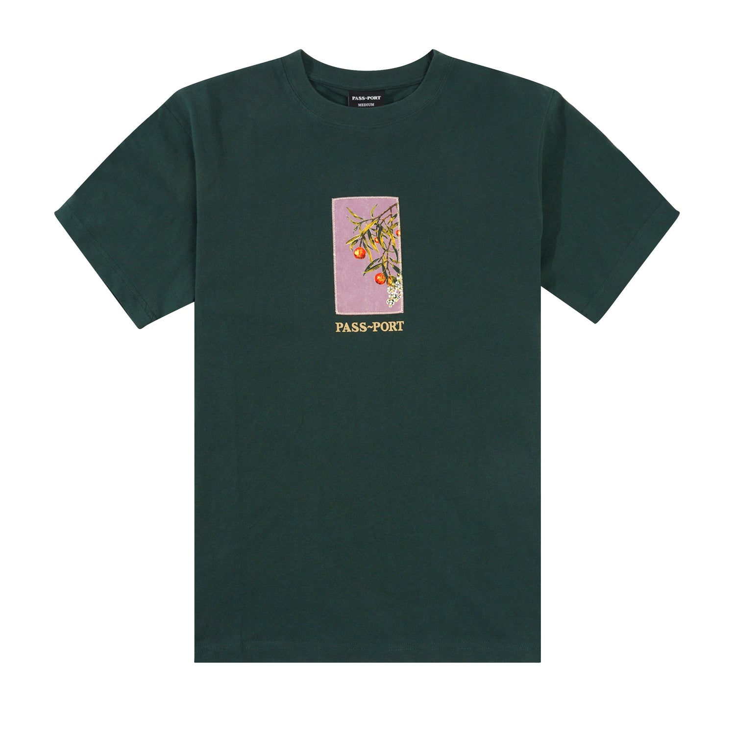 Quandong Tee, Forest Green