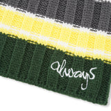 Cable Knit Clyde, White / Green