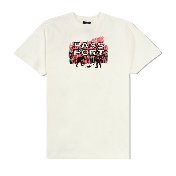 Pass~Port Brush Fire Tee, White