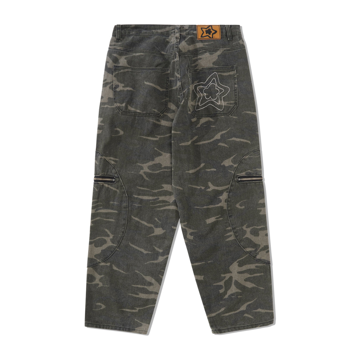 Circle Cargo Star Jeans, Camo