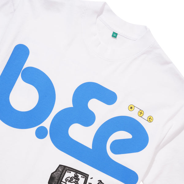 b.Eautiful Beep Tee, White