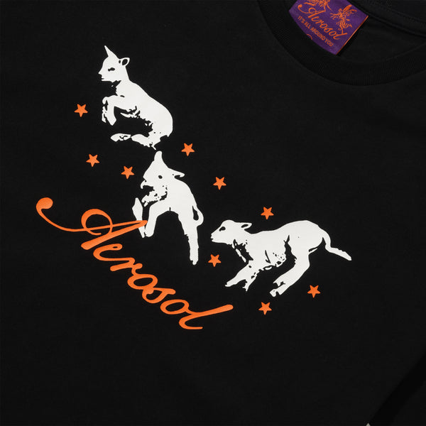 Aerosol Frolic Tee, Black
