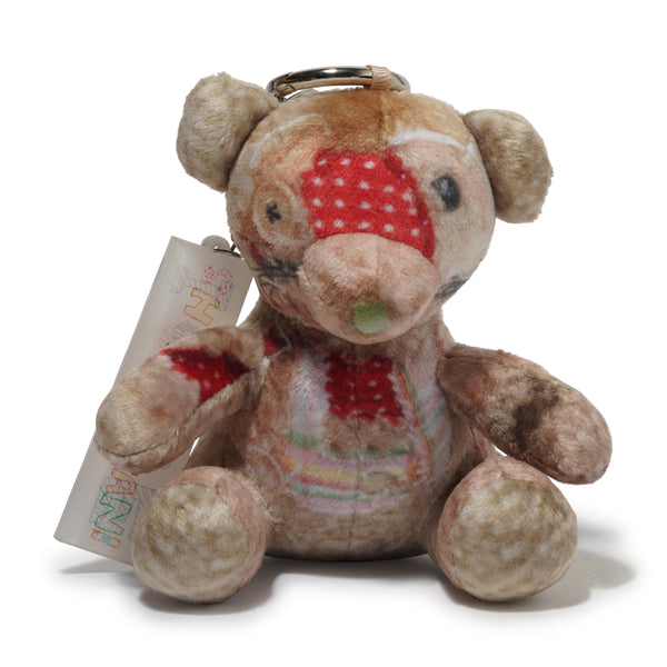b.Eautiful Shoma Mitani Teddy Bear Keychain, Multi