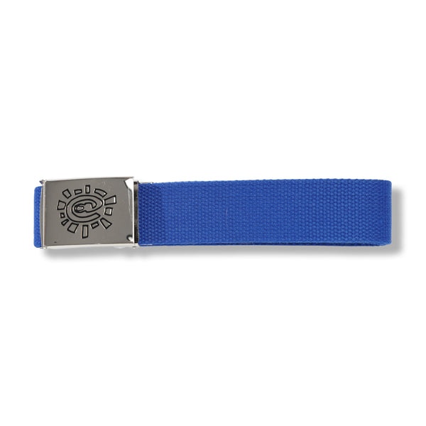 Always Do What You Should Do Canvas Belt, Blue