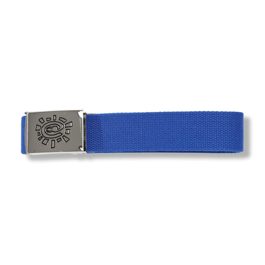 Canvas Belt, Blue