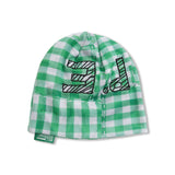 Shoma Mitani I <3 b.E Beanie, Green Checker