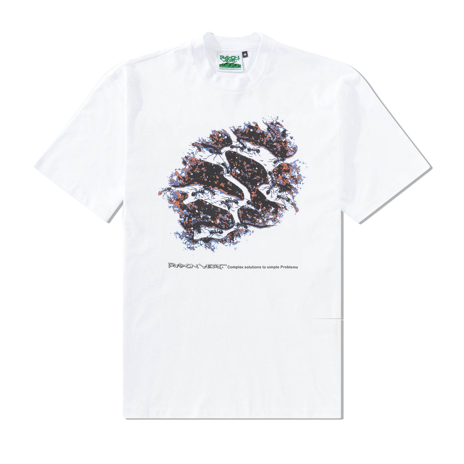 Society Tee, Ghost White