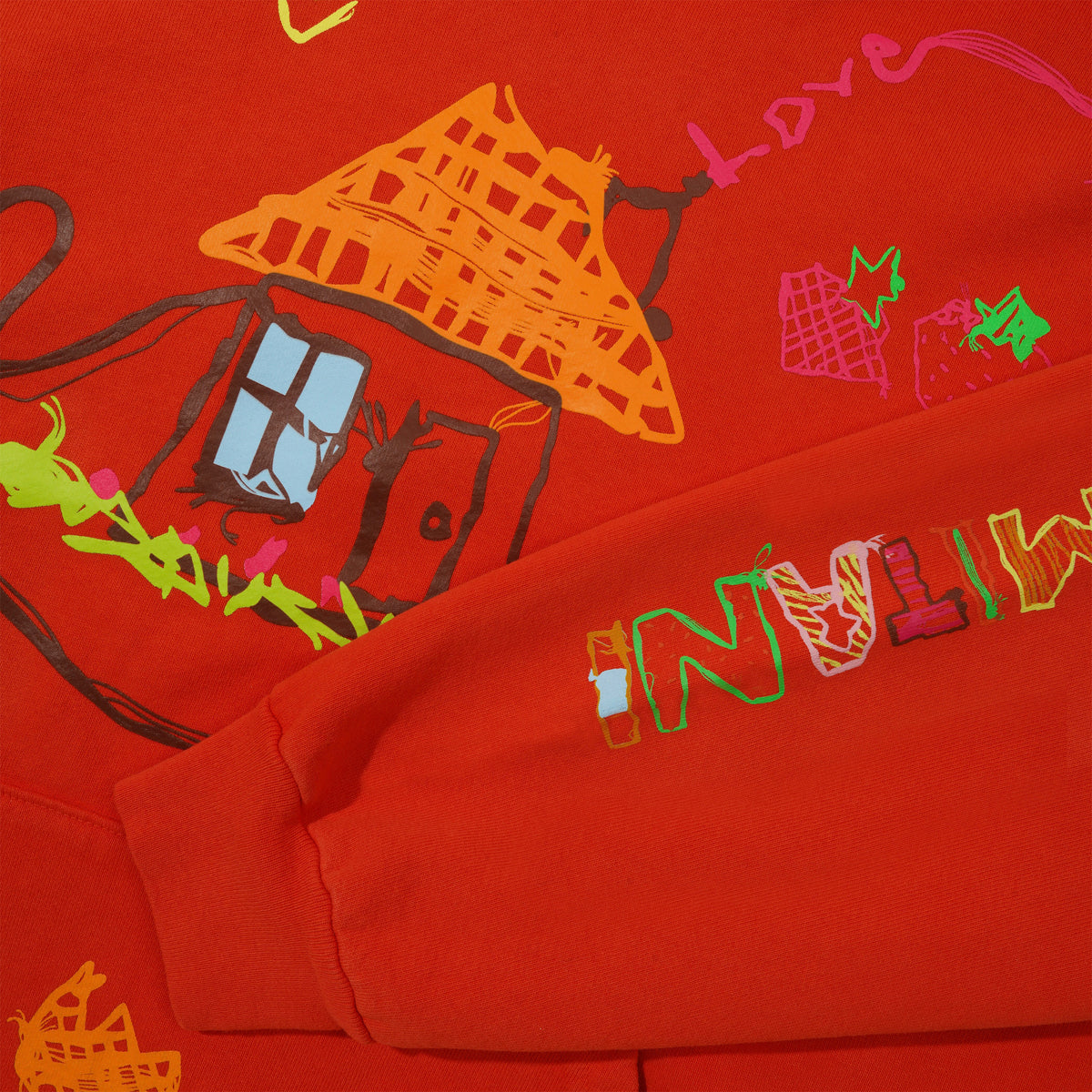Shoma Mitani House Hoodie, Bright Orange