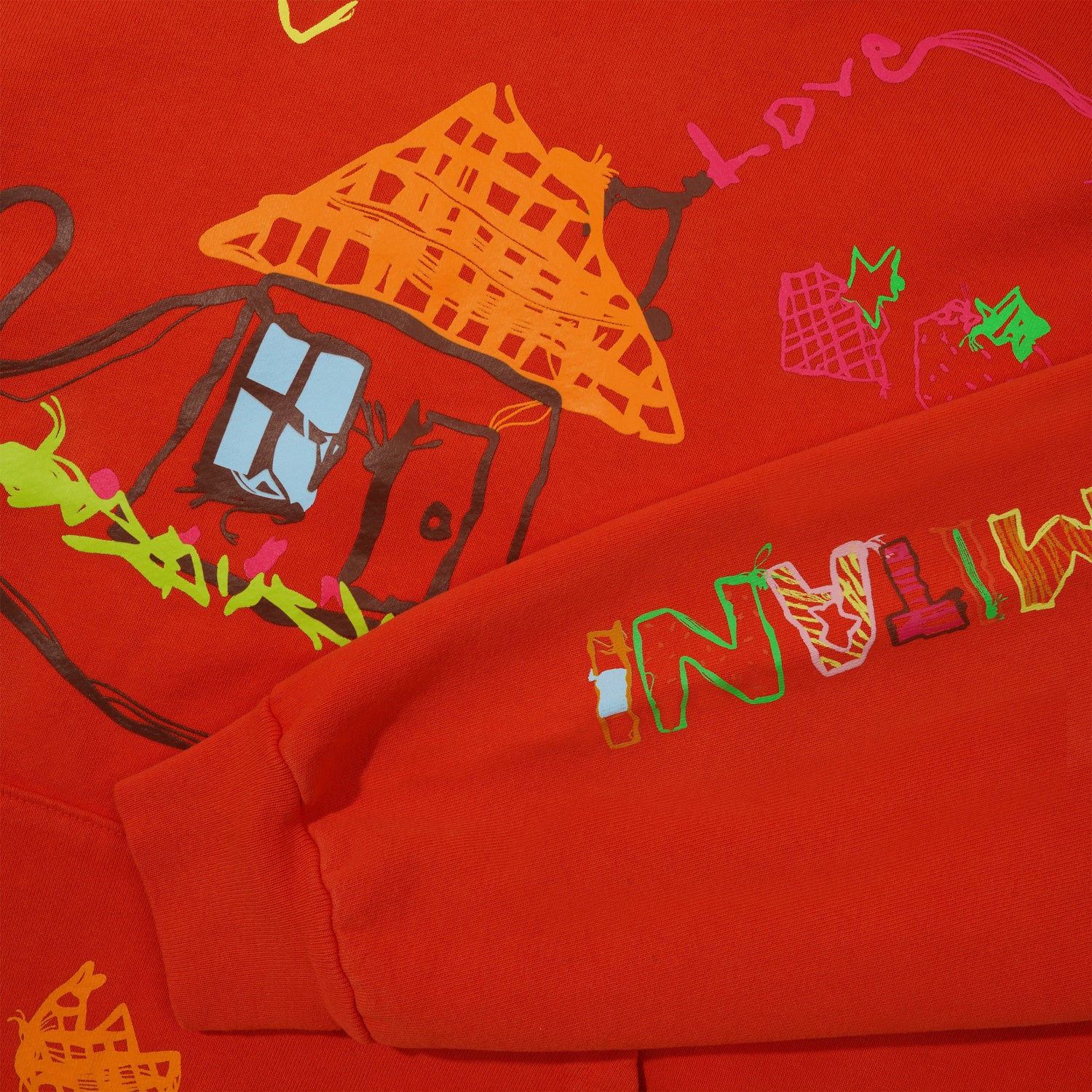 Shoma Mitani House Hoodie, Bright Orange