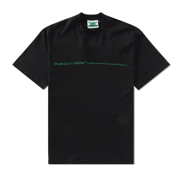 Rayon Vert Menhir Tee, Golgotha Black
