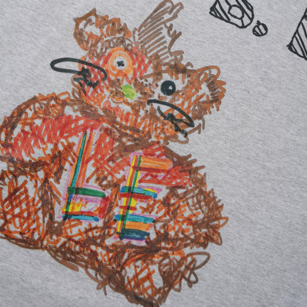 b.Eautiful Shoma Mitani I <3 b.E Tee, Heather Grey
