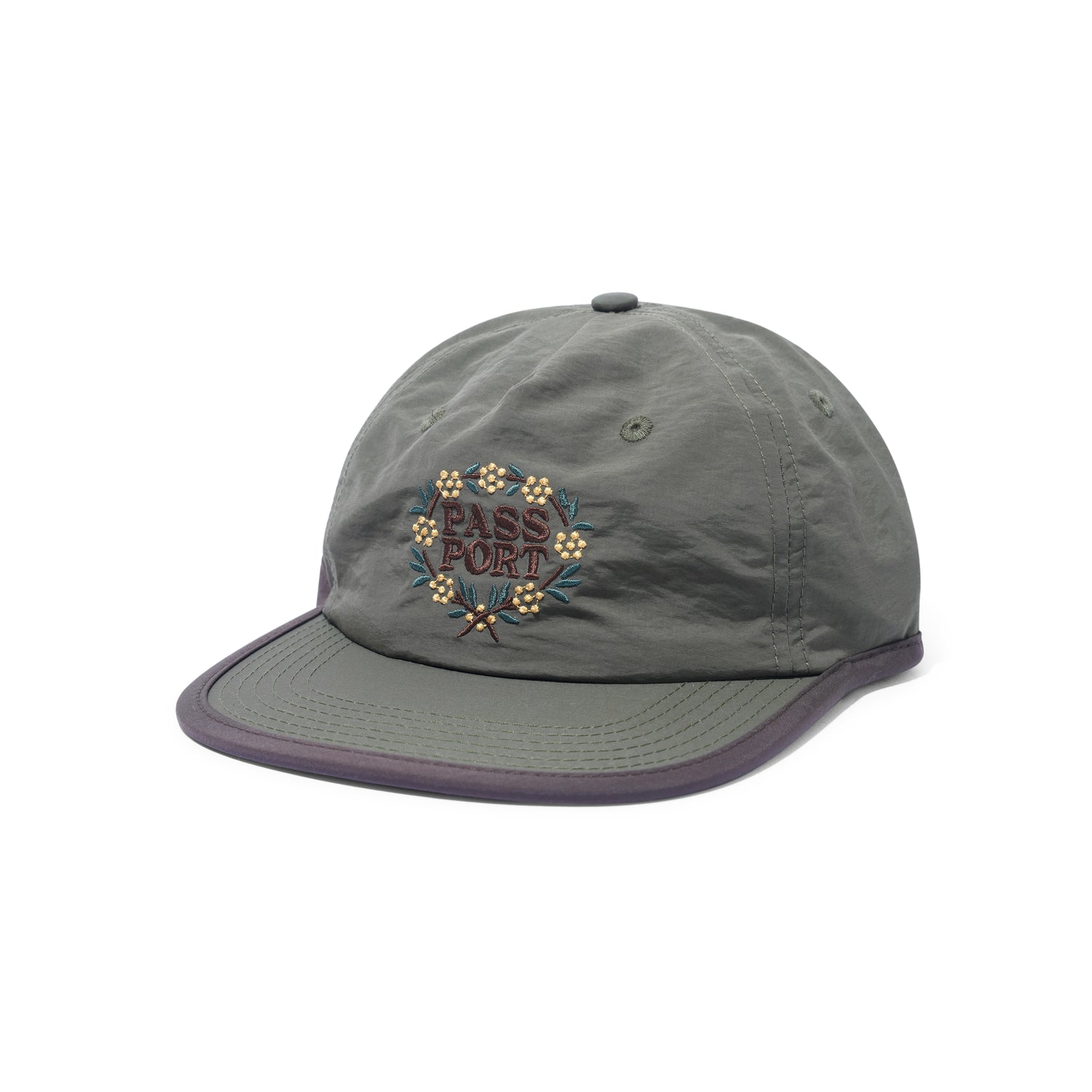 Wattle Workers Hat, Military / Choc