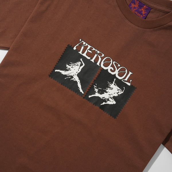 Aerosol Affinity Tee, Brown