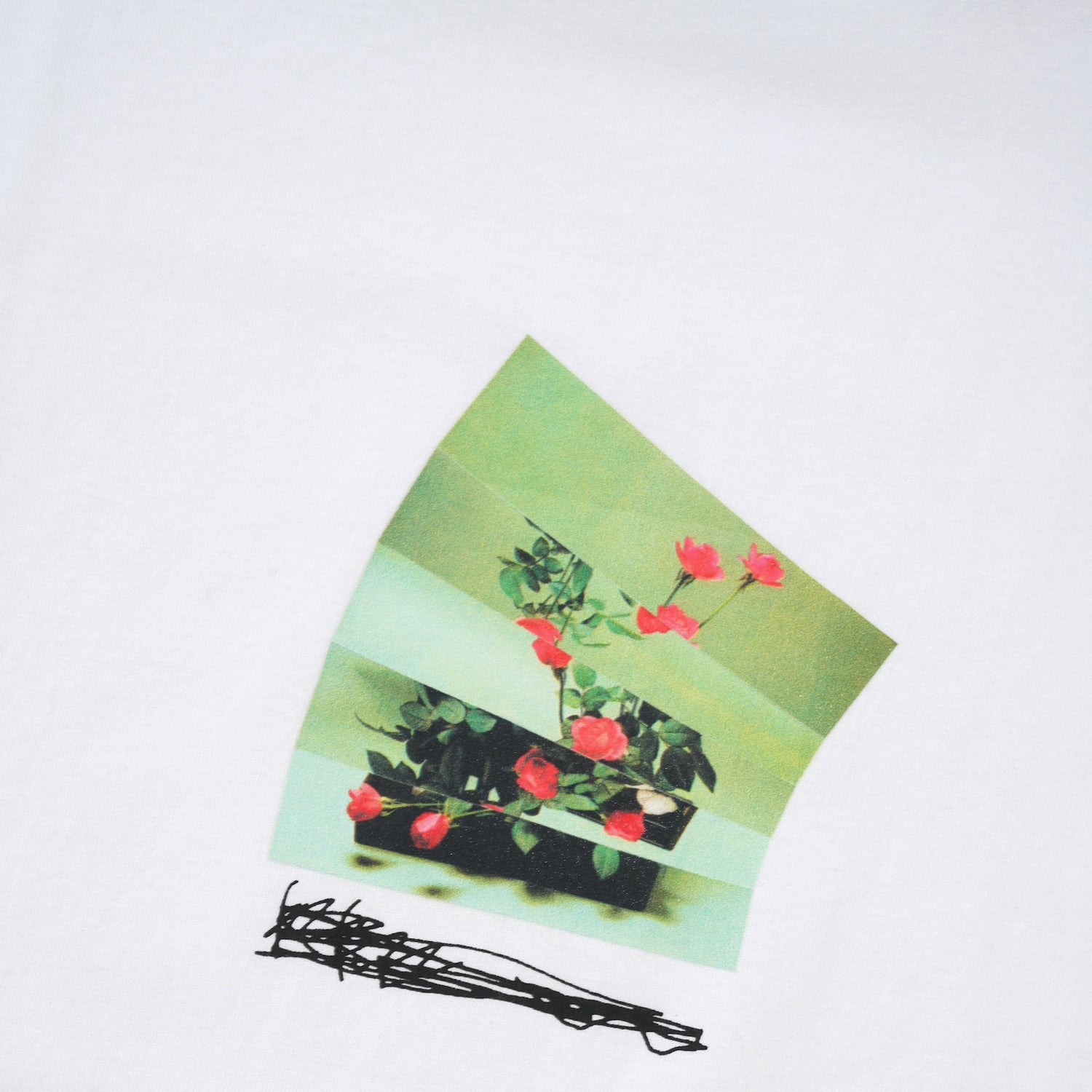 Flower Tee, White