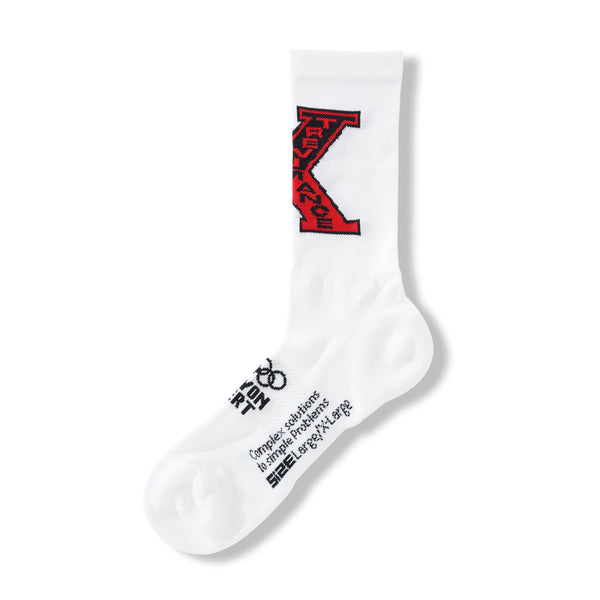 Rayon Vert Xformance Socks, Ghost White