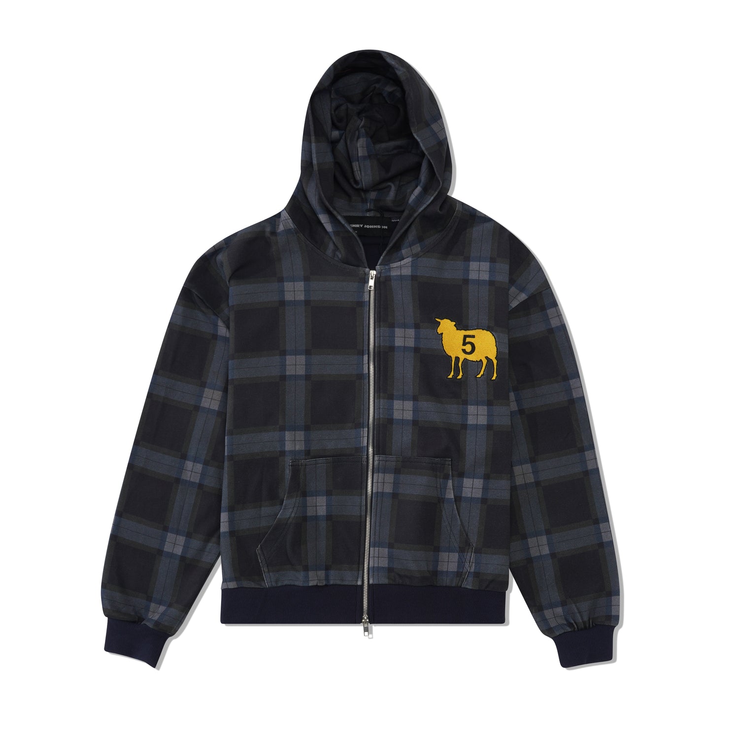 Shepherd Plaid Pullover, Blue