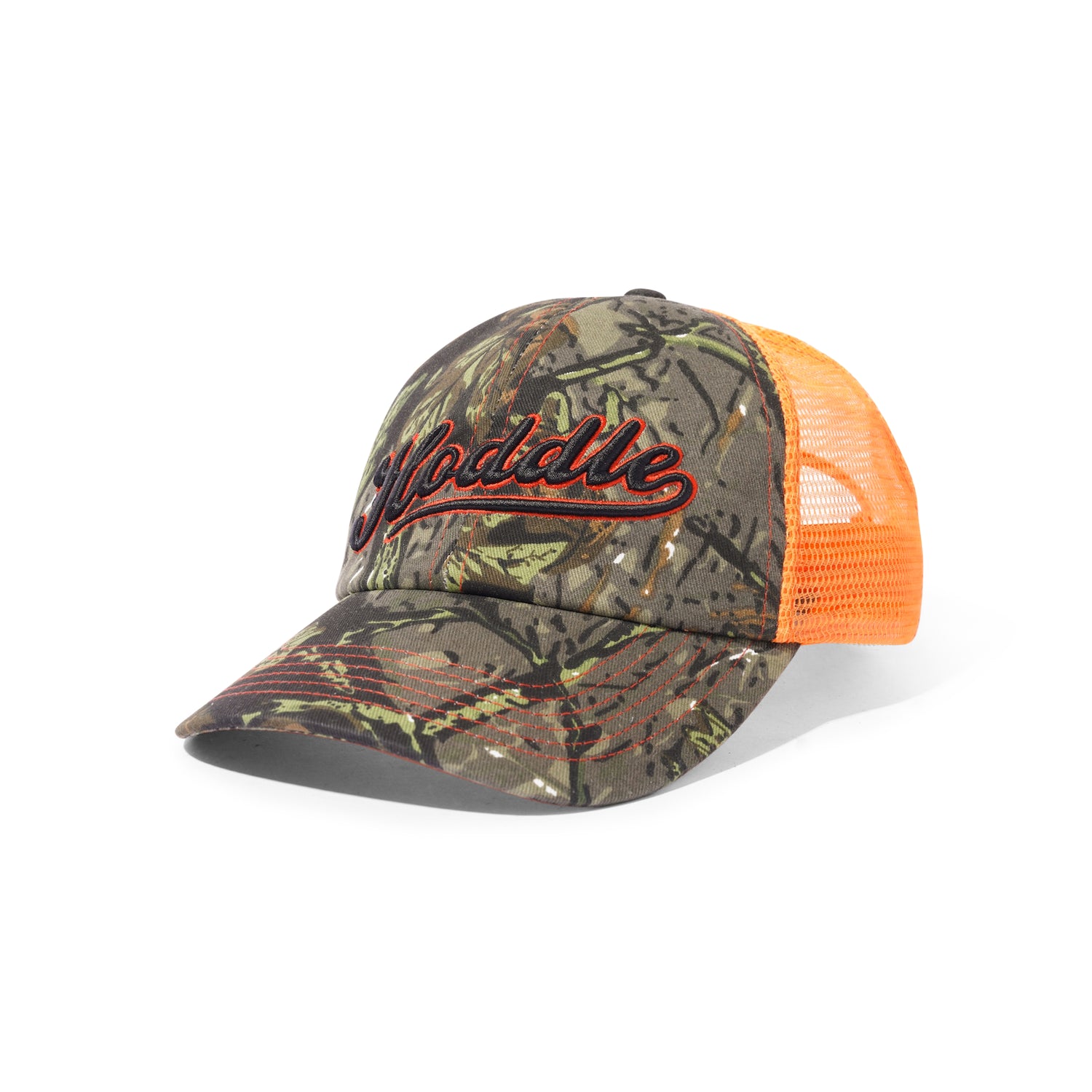 Hoddle Intarsia Trucker Cap, Camo