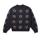 Sakura Crewneck Sweatshirt, Dolphin Blue
