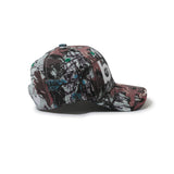 b.E Hat, Stone Blue Real Camo / White
