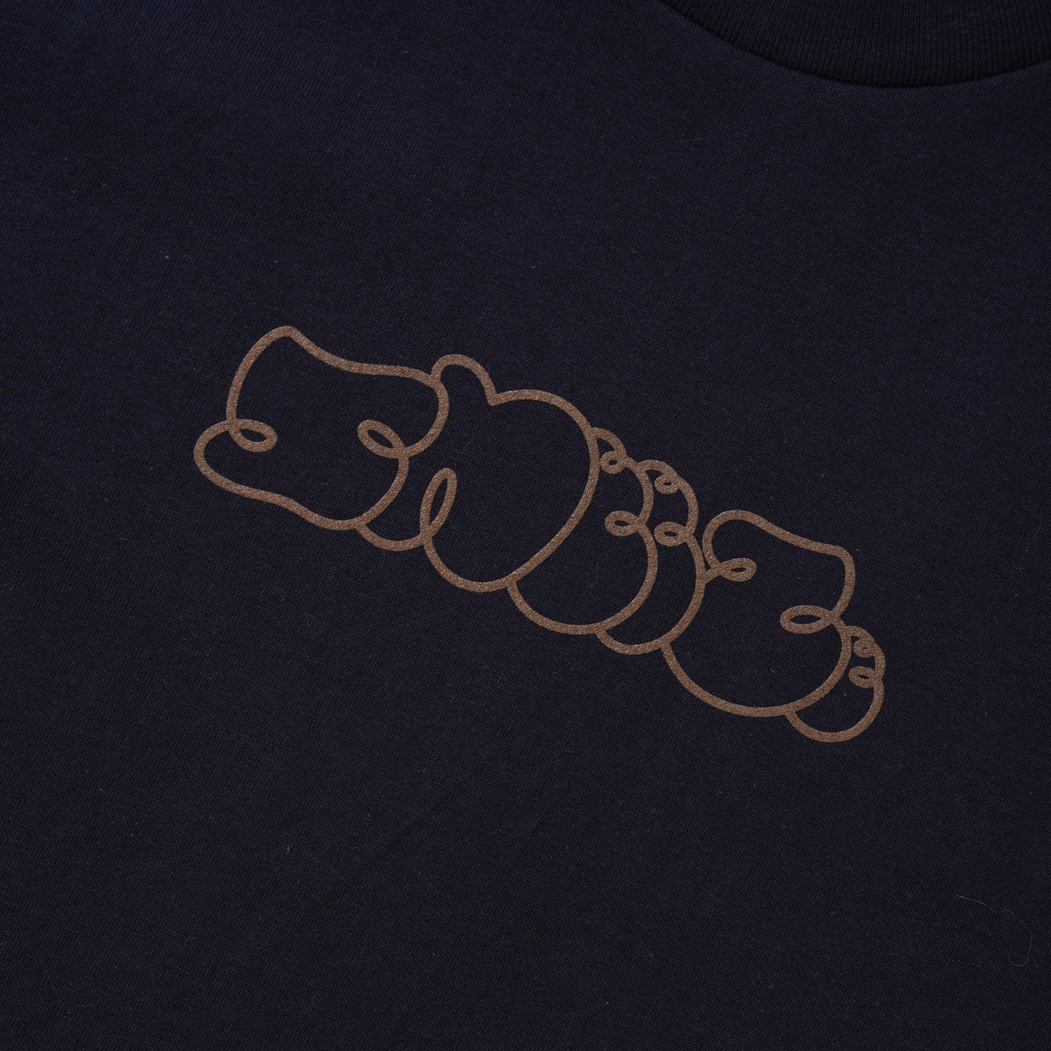 Sneeze Logo Tee, Black
