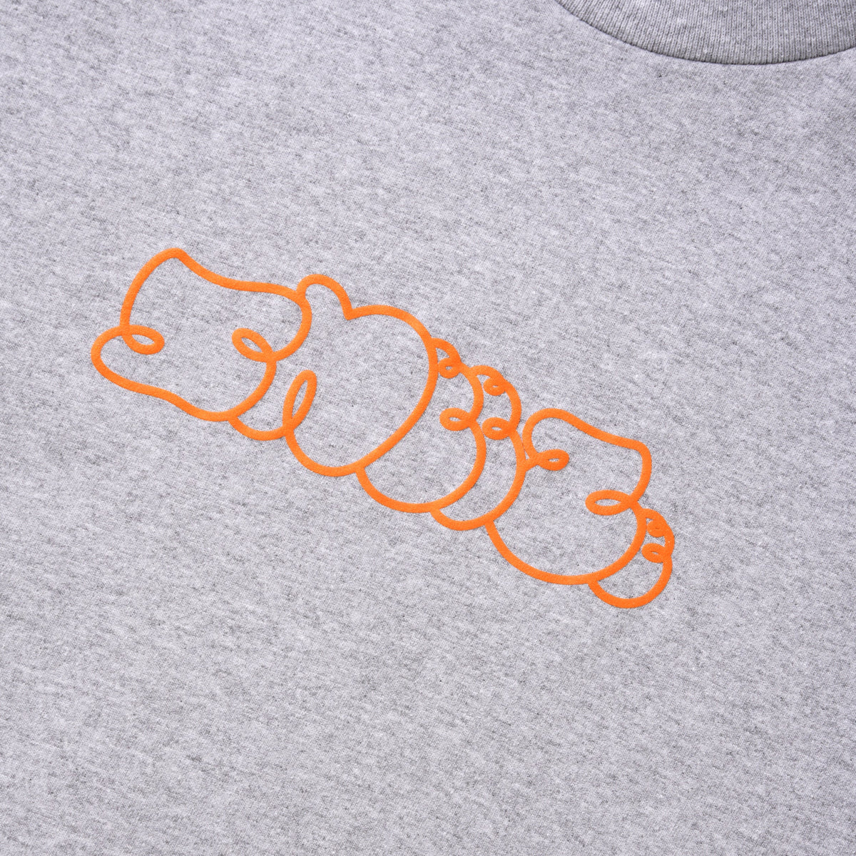 Sneeze Logo Tee, Grey