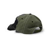 5-Panel Human Logo Cap, Sage / Grey & Black, Sage/Grey/Black