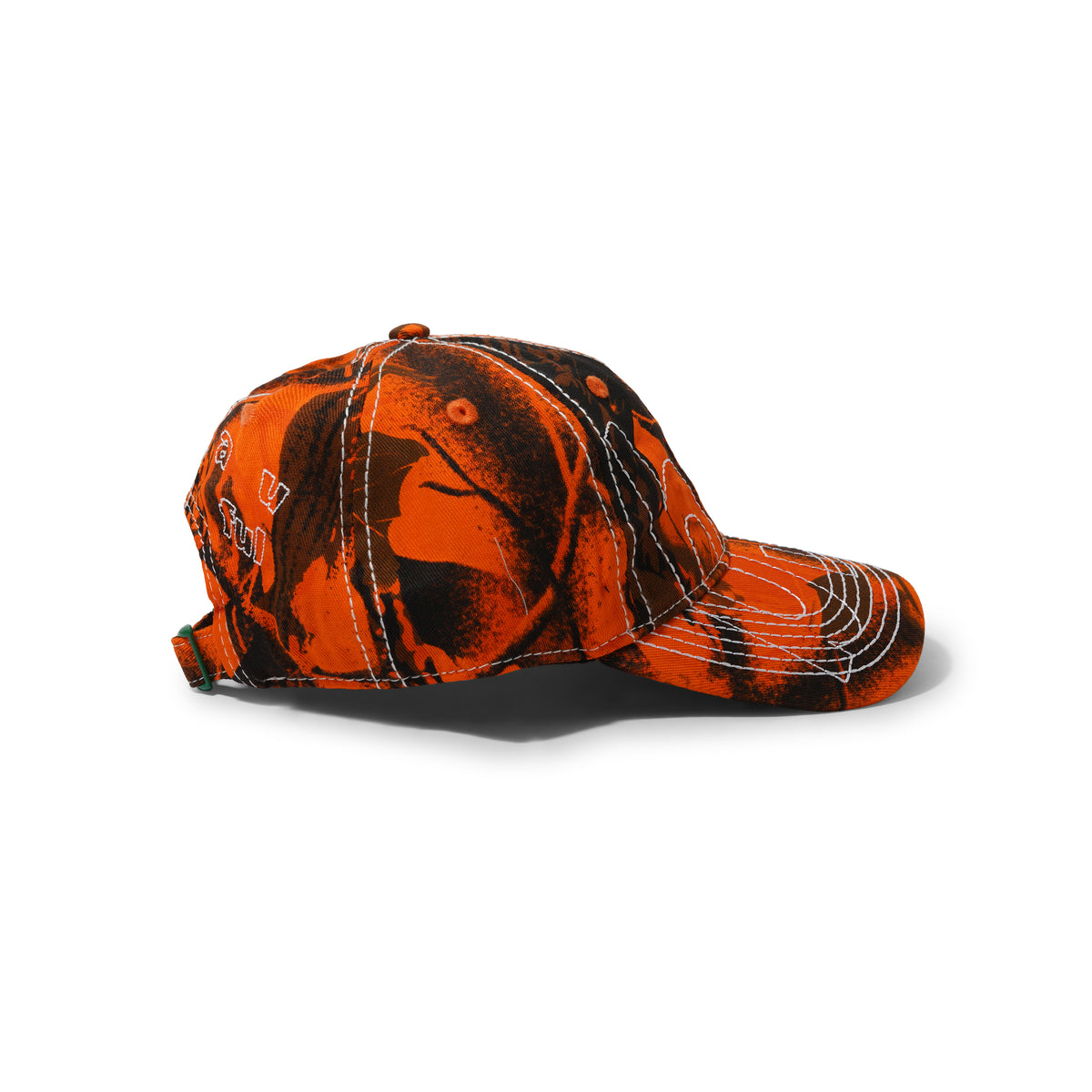 Vapor Low Profile Hat, Orange Camo / White