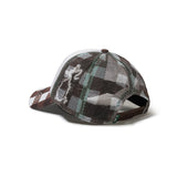 Bi Foam Trucker Hat, Brown Checker